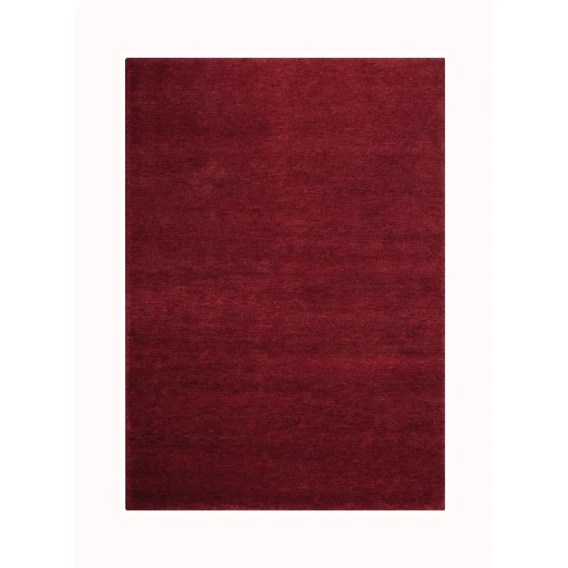 Tapis Rouge en Laine 140x200 cm – Look