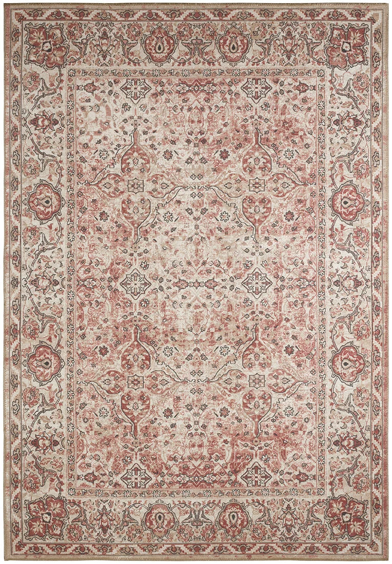 CARRY - Tapis persan rose - CAR536ROS