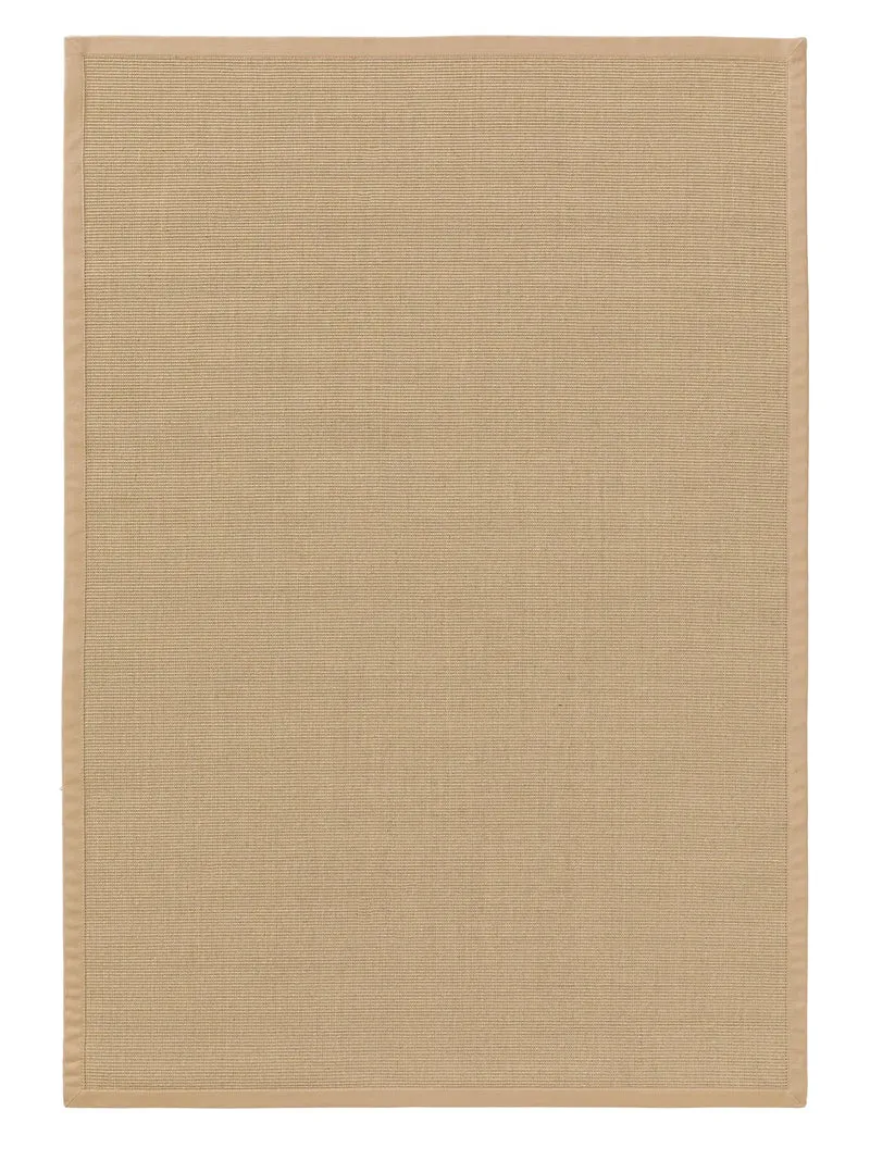 Tapis scandinave crème en sisal 140x200 cm
