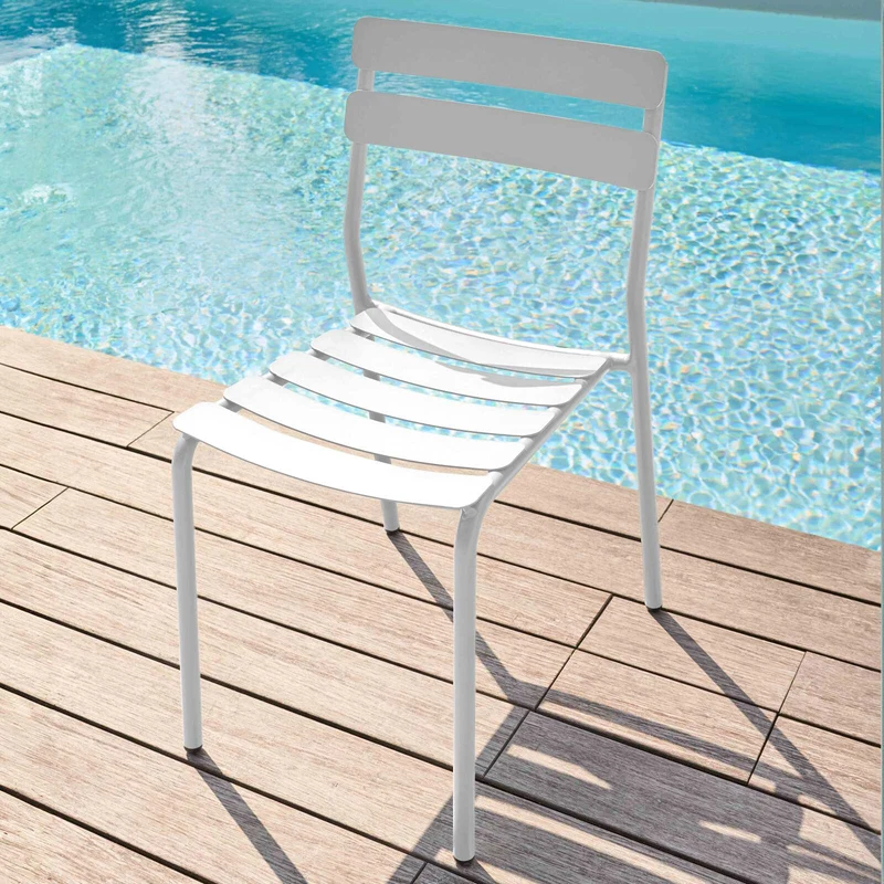 Chaise de jardin Oviala en metal ALMADA