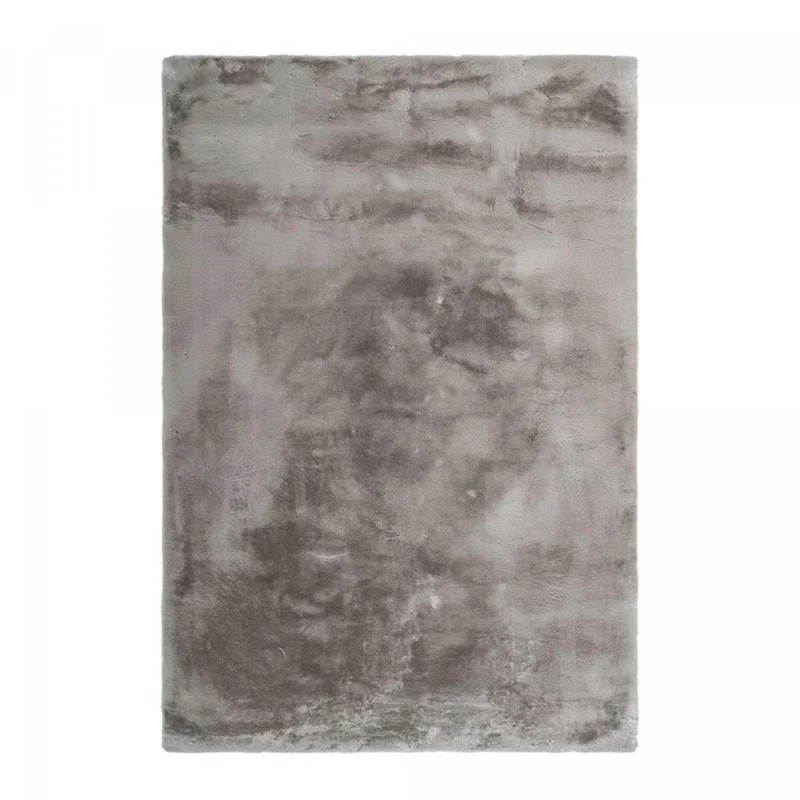 Tapis Shaggy Taupe Emotico en Polyester 120x170 cm – Jadorel