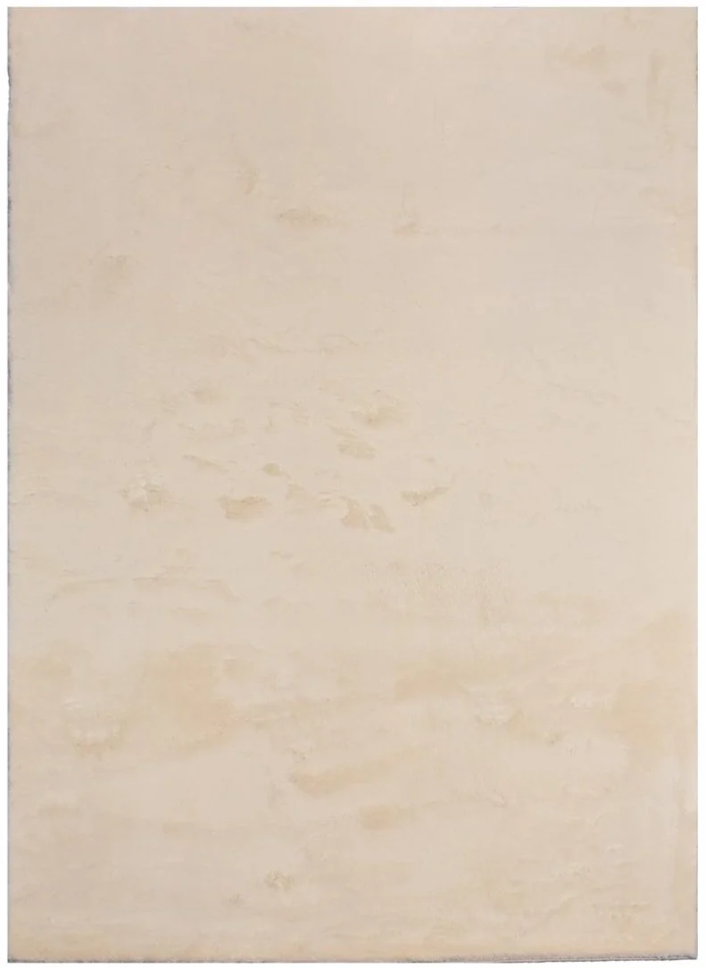 Tapis Shaggy Beige Loftuni en Polyester 120x170 cm – Royaume du Tapis