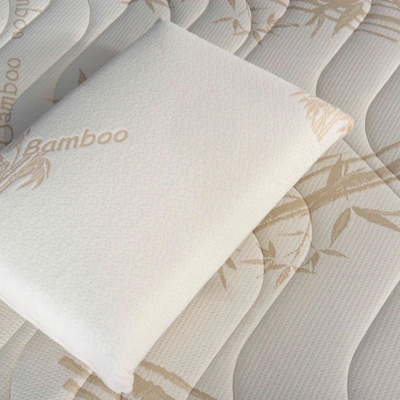 Oreiller mémoire de forme Bambou