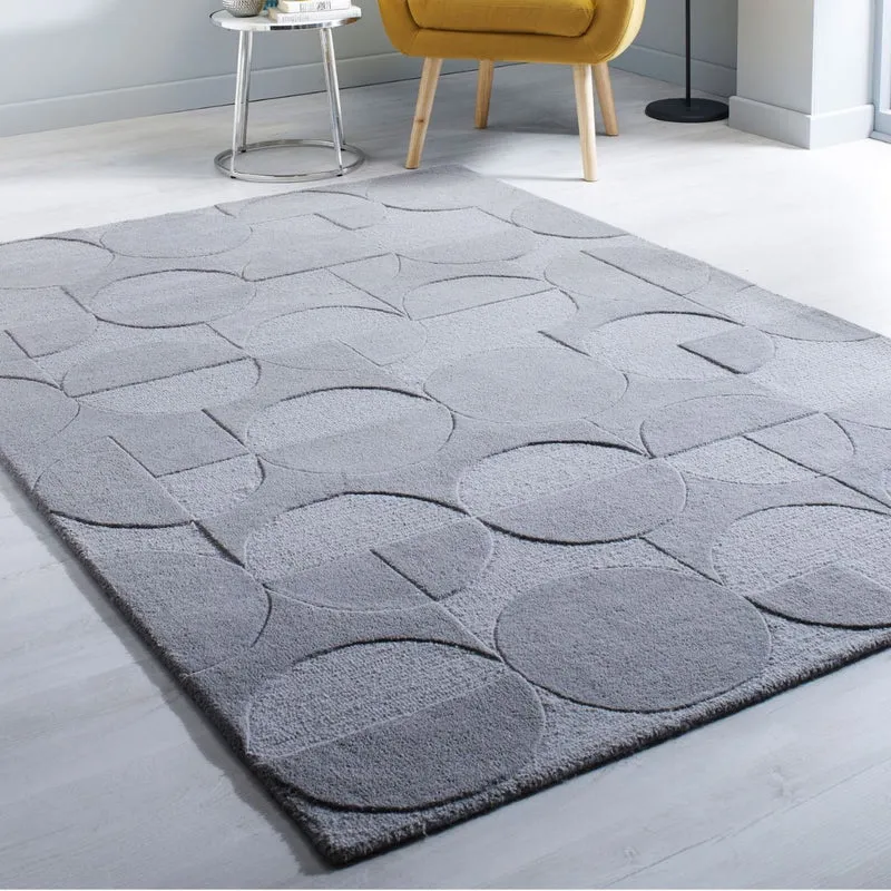 Tapis en laine Gigi Gris