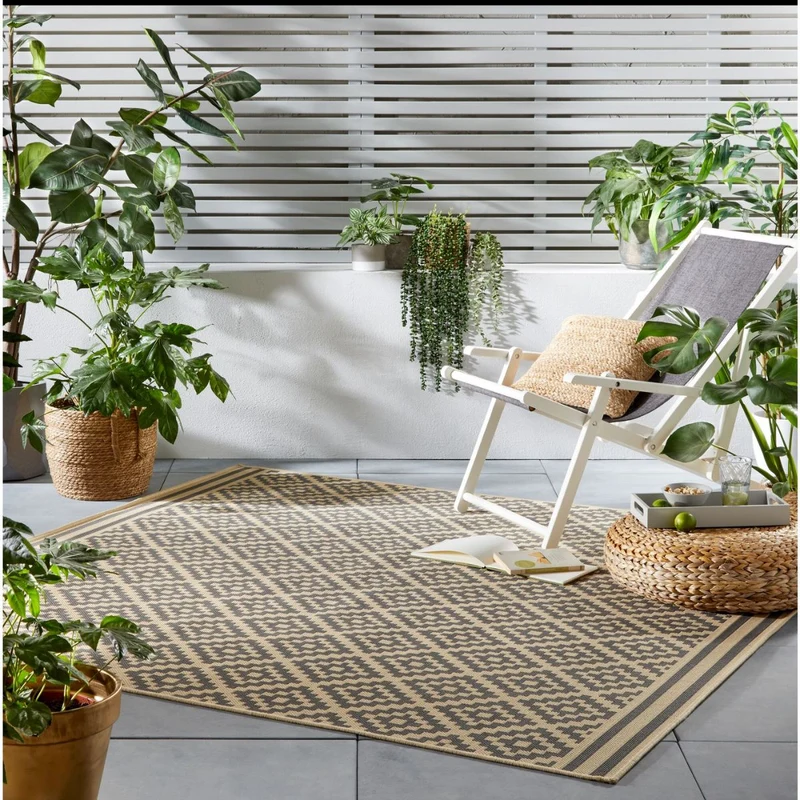 Tapis intérieur/extérieur Moretti Beige/gris