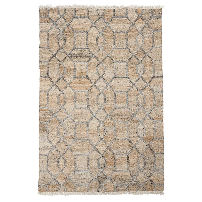 Tapis Gris Triangle Pastel 120x170 cm – Royaume du Tapis
