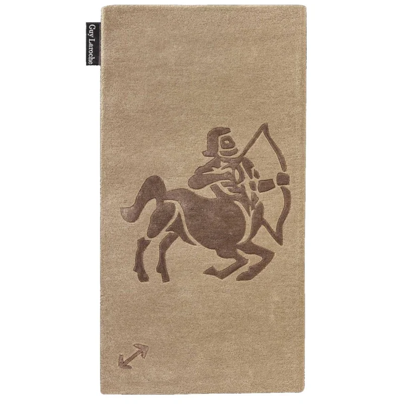 Tapis Beige Signe Sagittaire 70x130 cm – Guy Laroche
