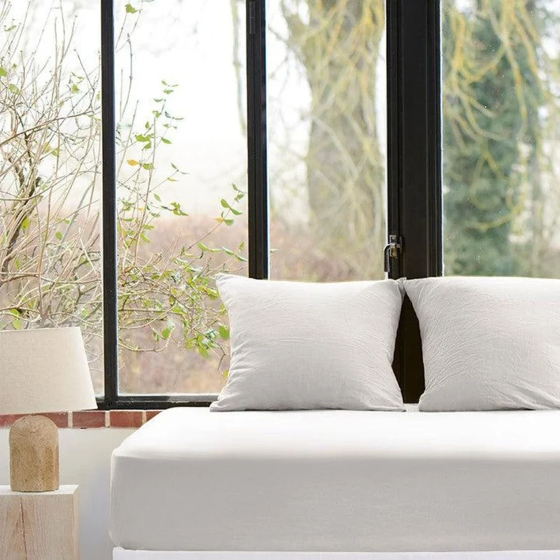 Drap housse 100% lin français