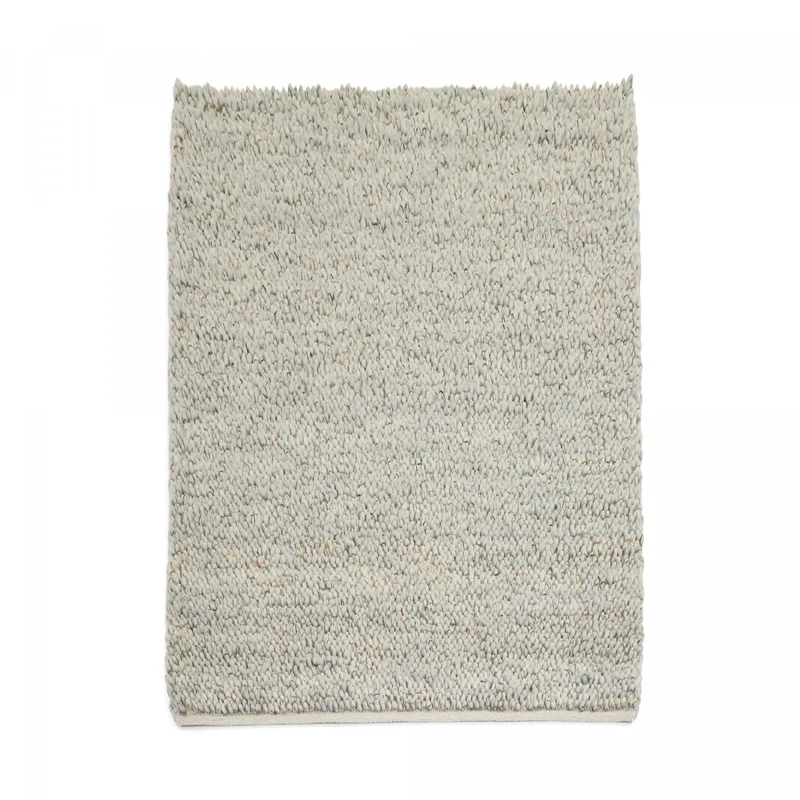 Tapis Beige Cobble en Laine 140x200 cm – Brink&Campman