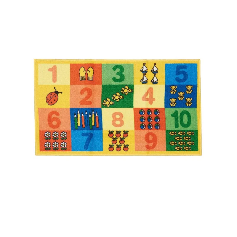 Tapis Enfant Multicolore Chiffres 57x100 cm – Royaume du Tapis