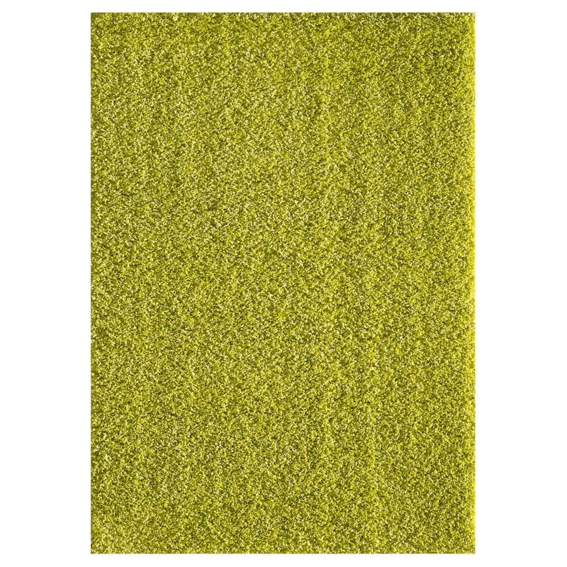 Tapis Shaggy Vert en Polypropylène 120x170 cm – Sanat Hali
