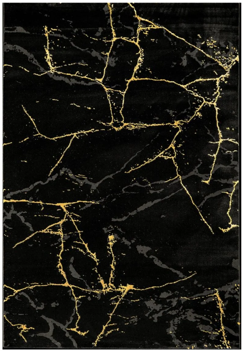 Tapis Or Margold en Polypropylène 80x150 cm – Jadorel