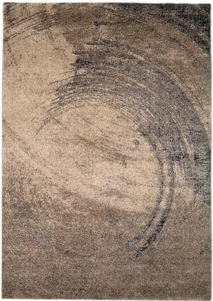 Tapis Marron Binba en Polypropylène 80x150 cm – Jadorel