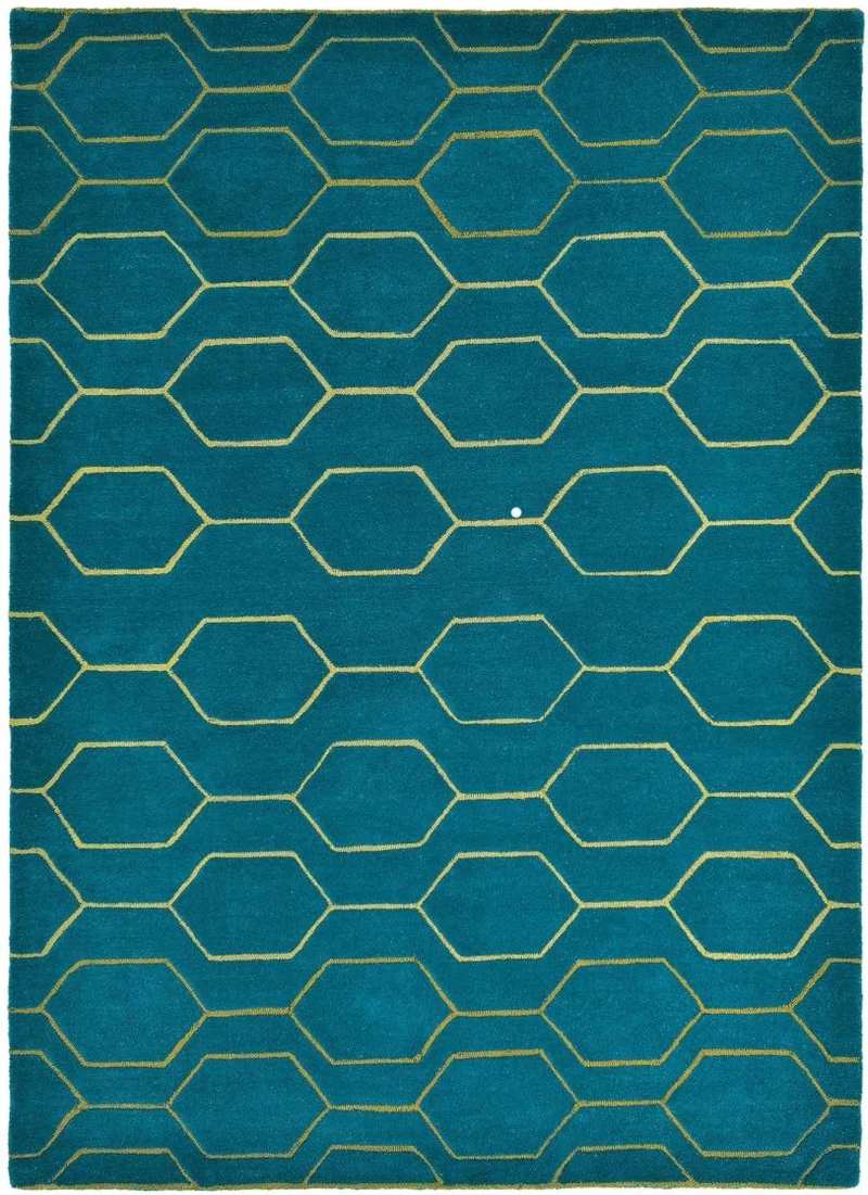 Tapis Bleu Arris en Laine 120x180 cm – Wedgwood