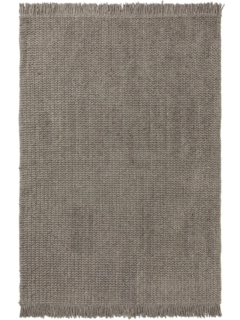 Tapis kilim tressé gris 120x170 cm