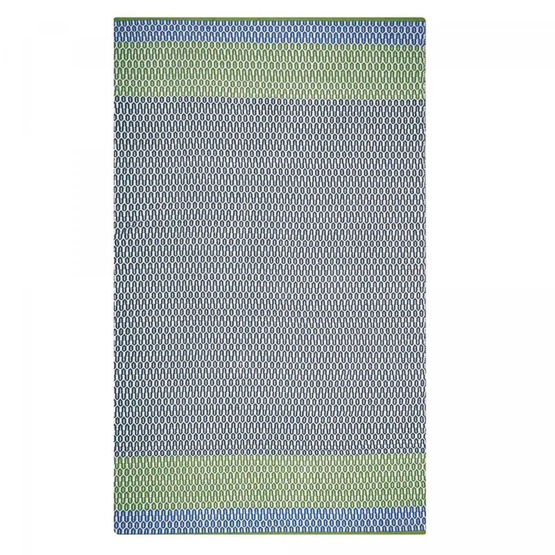 Tapis d'Extérieur Bleu Cortez Cobalt 160x260 cm – Designers Guild