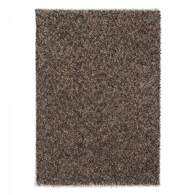 Tapis Shaggy Noir Pop Art en Laine 140x200 cm – Brink&Campman