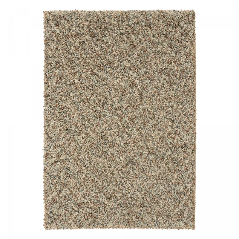 Tapis Shaggy Beige Pop Art en Laine 140x200 cm – Brink&Campman