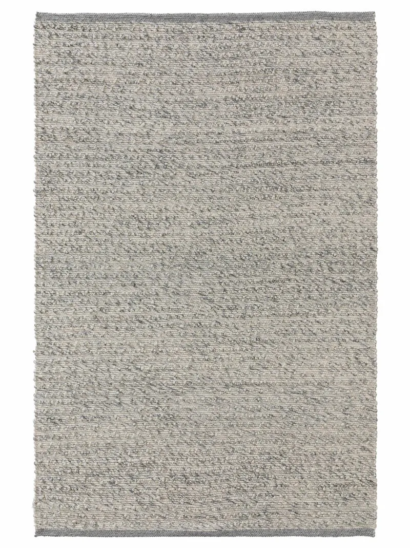 Tapis scandinave chiné gris 80x150 cm