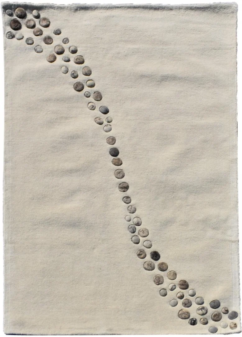 Tapis Beige Nostral en Laine 120x170 cm – Jadorel