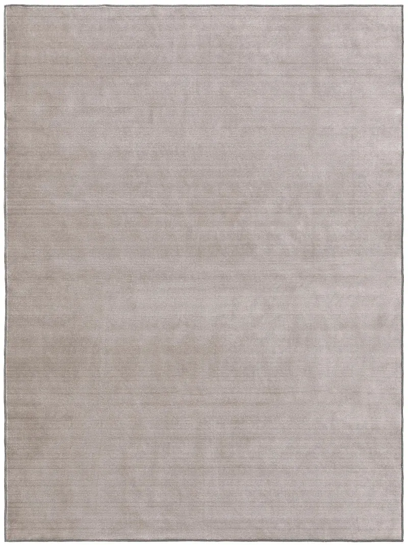 Tapis moderne uni gris 66x110 cm