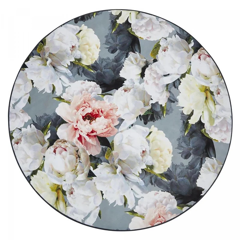 Tapis Rond Multicolore Peonia 250x250 cm – Designers Guild