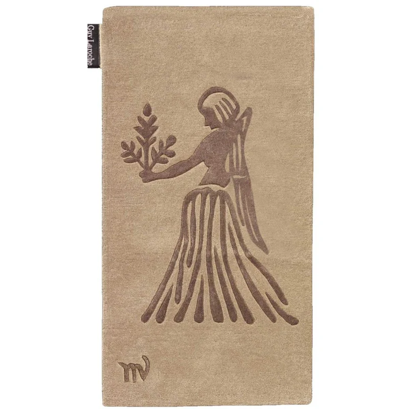 Tapis Beige Signe Vierge 70x130 cm – Guy Laroche