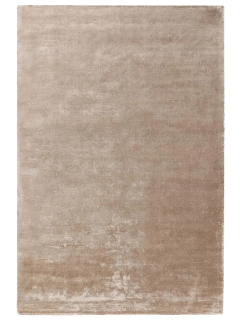 Tapis moderne uni taupe 160x230 cm