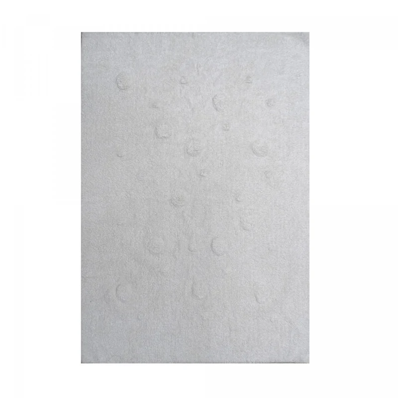 Tapis Enfant Blanc en Coton 120x160 cm – Impalo