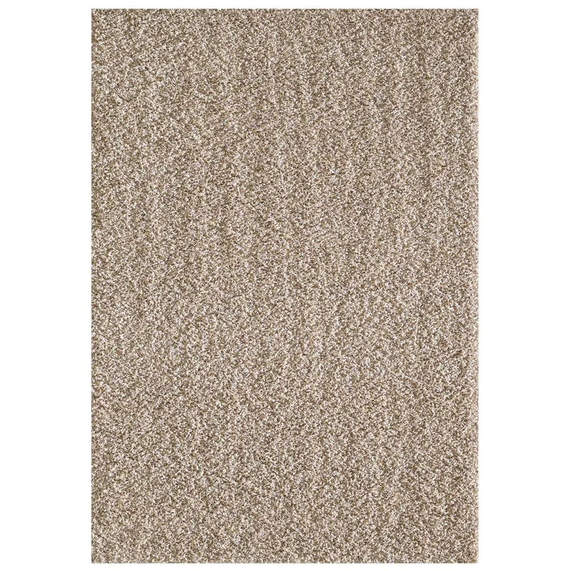 Tapis Shaggy Beige en Polypropylène 120x170 cm – Sanat Hali