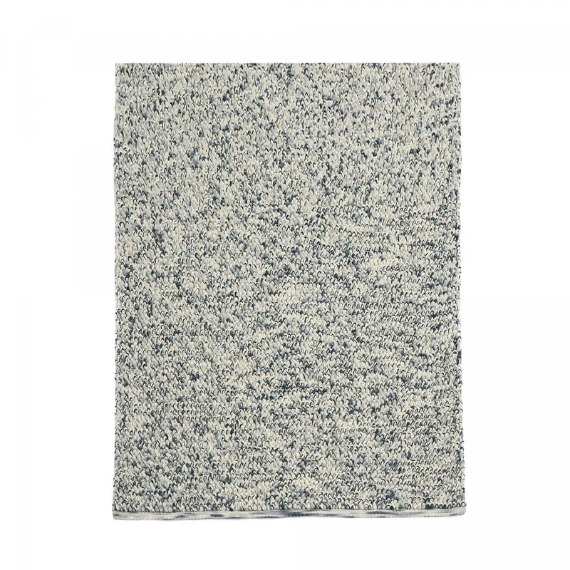 Tapis Bleu Marble en Laine 140x200 cm – Brink&Campman