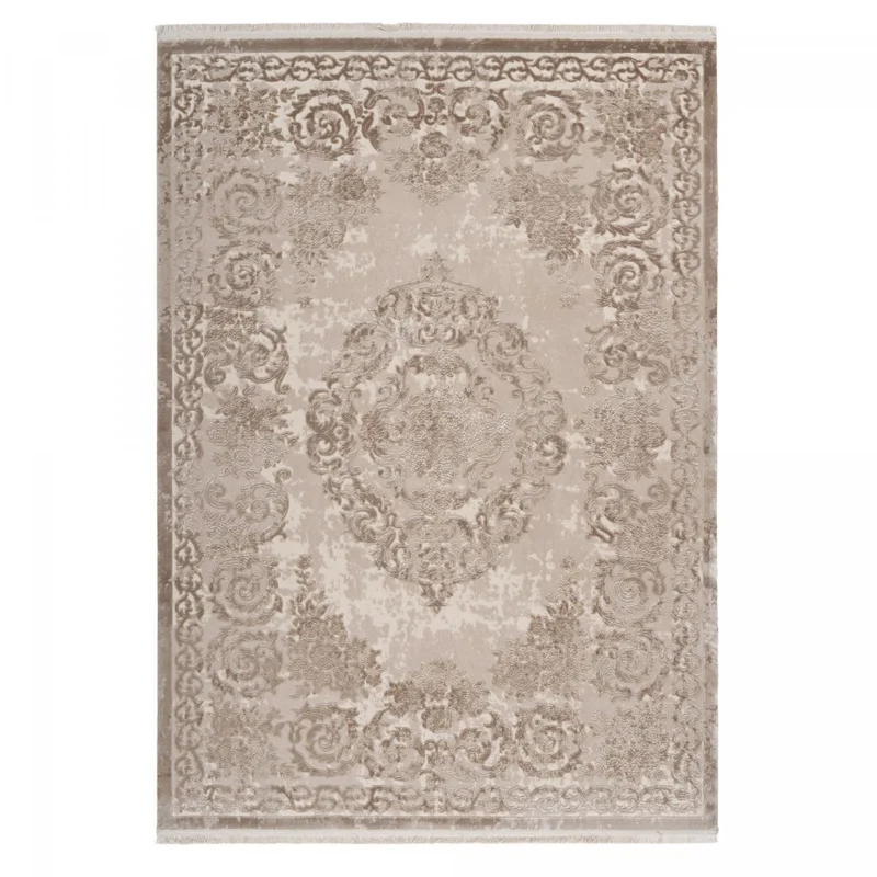 Tapis Style Orient Beige en Acrylique 160x230 cm – Royaume du Tapis