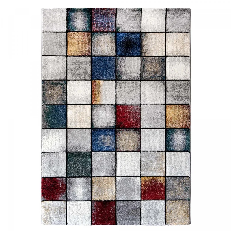 Tapis Multicolore Petica en Polypropylène 120x170 cm – Royaume du Tapis
