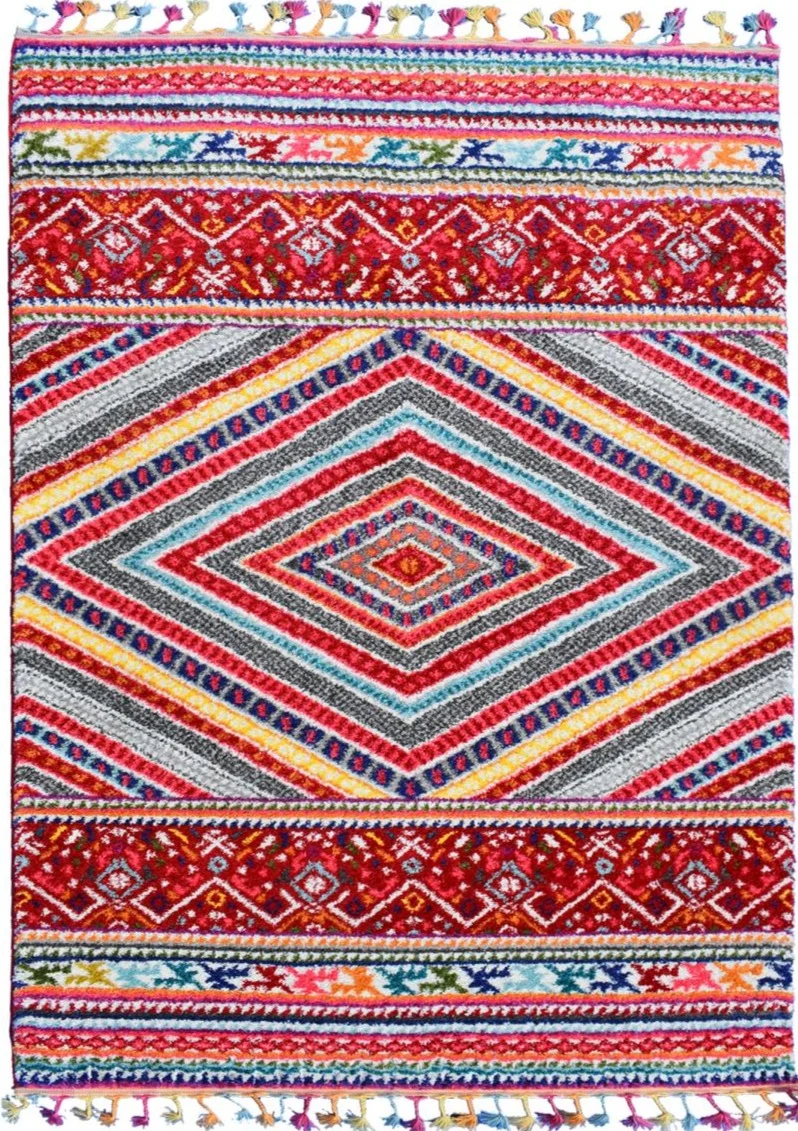 Tapis style Berbère multicolore NOAR