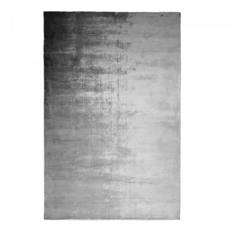 Tapis Gris Argenté Eberson en Viscose 200x300 cm – Designers Guild