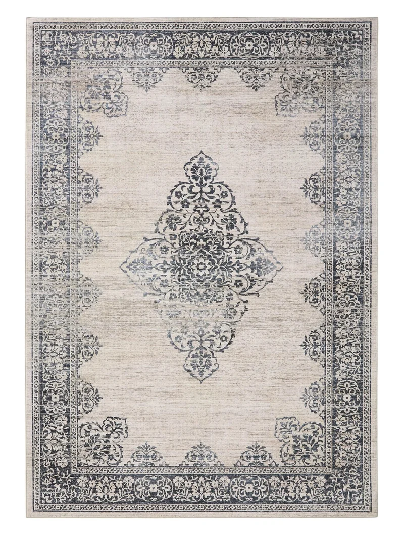 Tapis oriental gris 80x150 cm