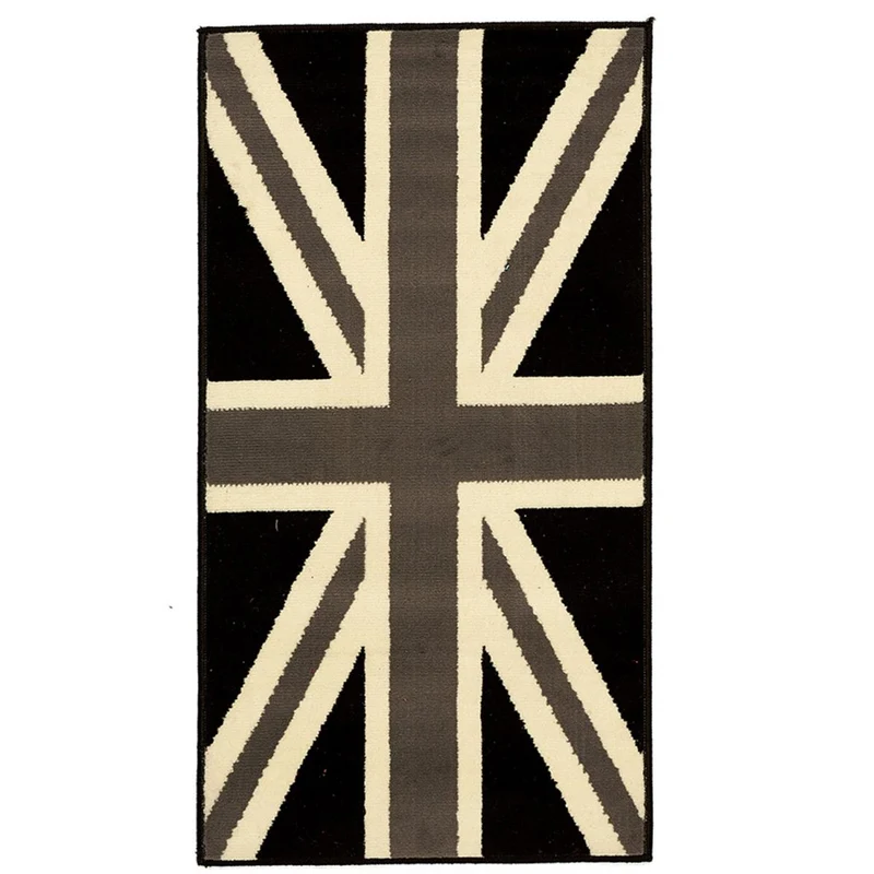 Tapis Enfant Gris Union Jack 120x170 cm – Dezenco