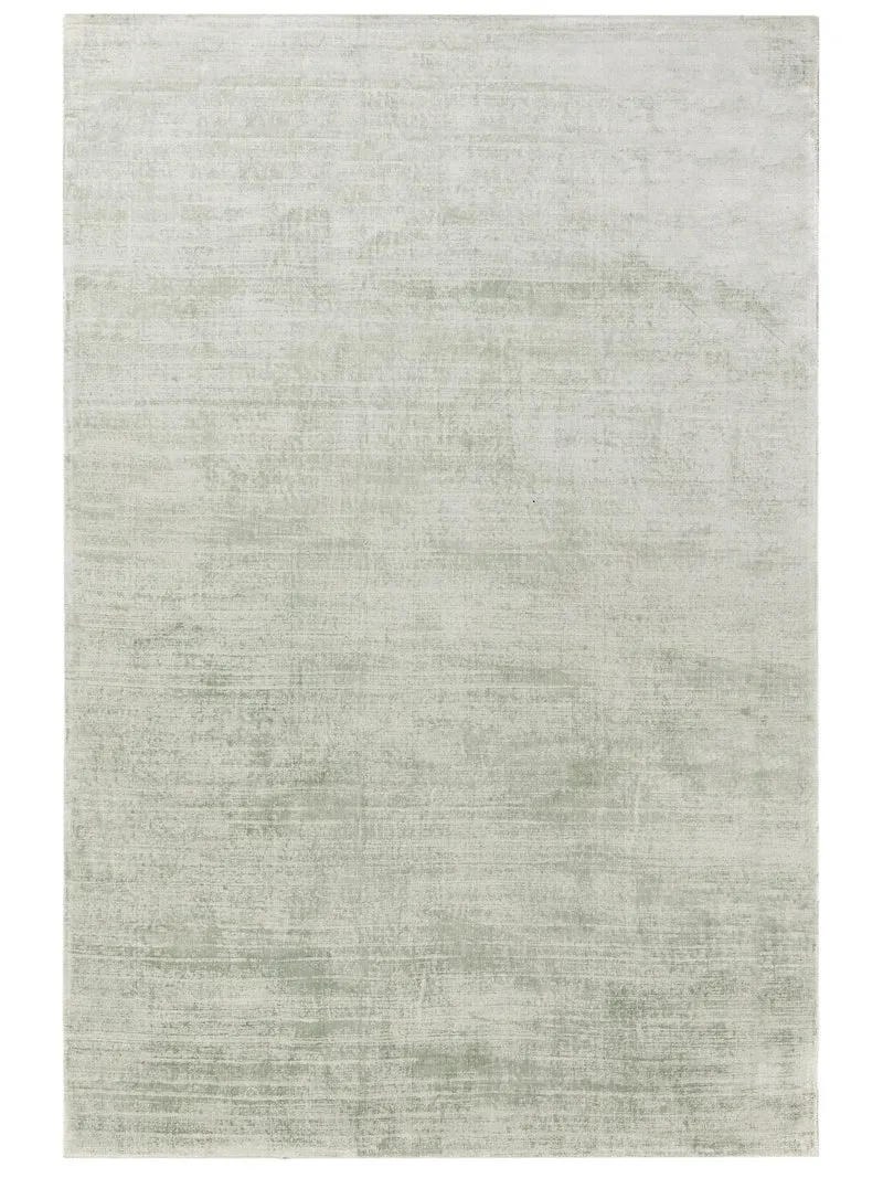 Tapis moderne uni vert pastel 120x170 cm