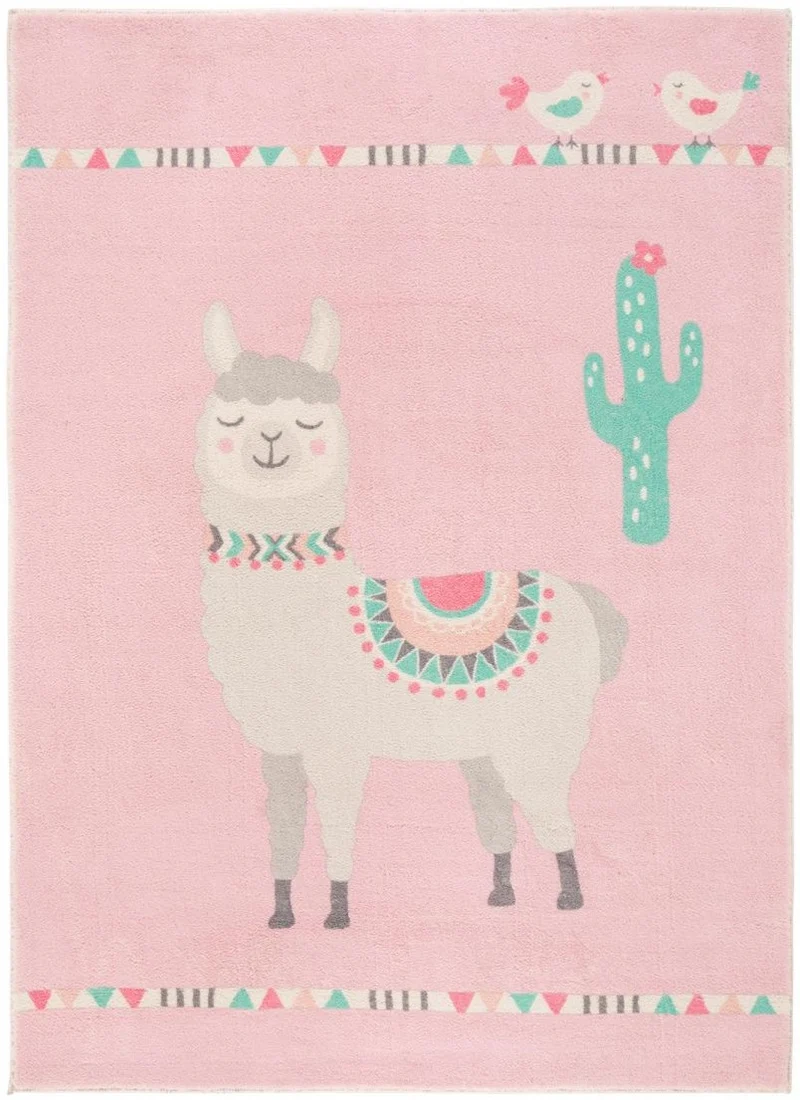 Tapis de Chambre Rose pour enfant LAMACO