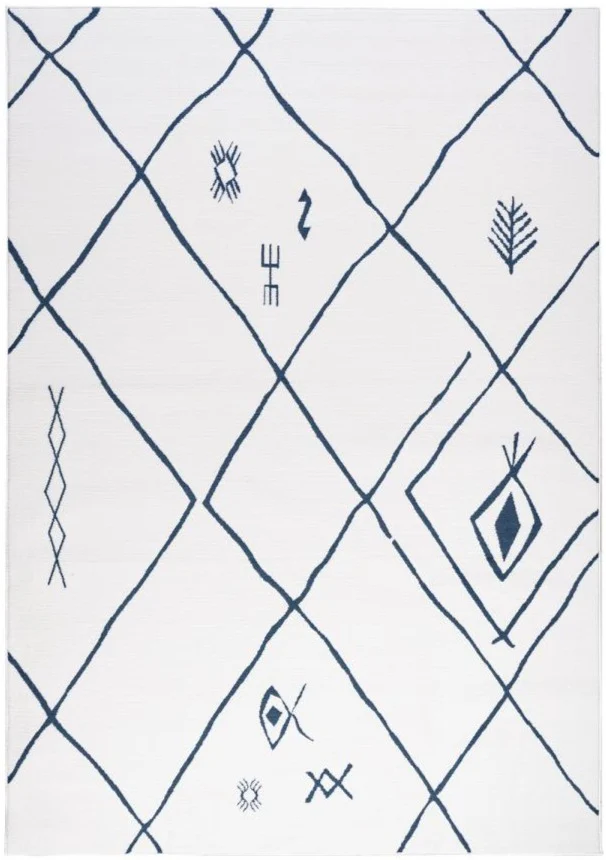 Tapis d'intérieur style Berbère Blanc SAFI