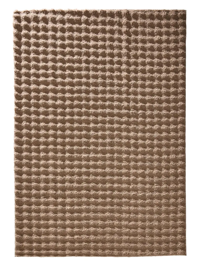 Tapis moderne fluffy marron 60x120 cm