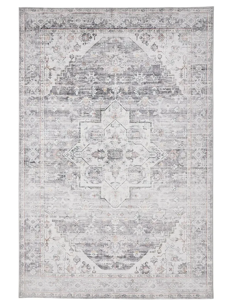 Tapis vintage oriental gris 120x170 cm