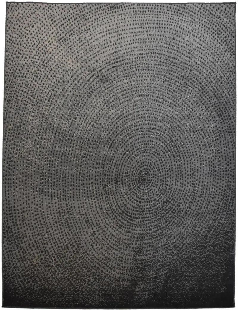 Tapis Moderne Gris pour salon EMPREINTE