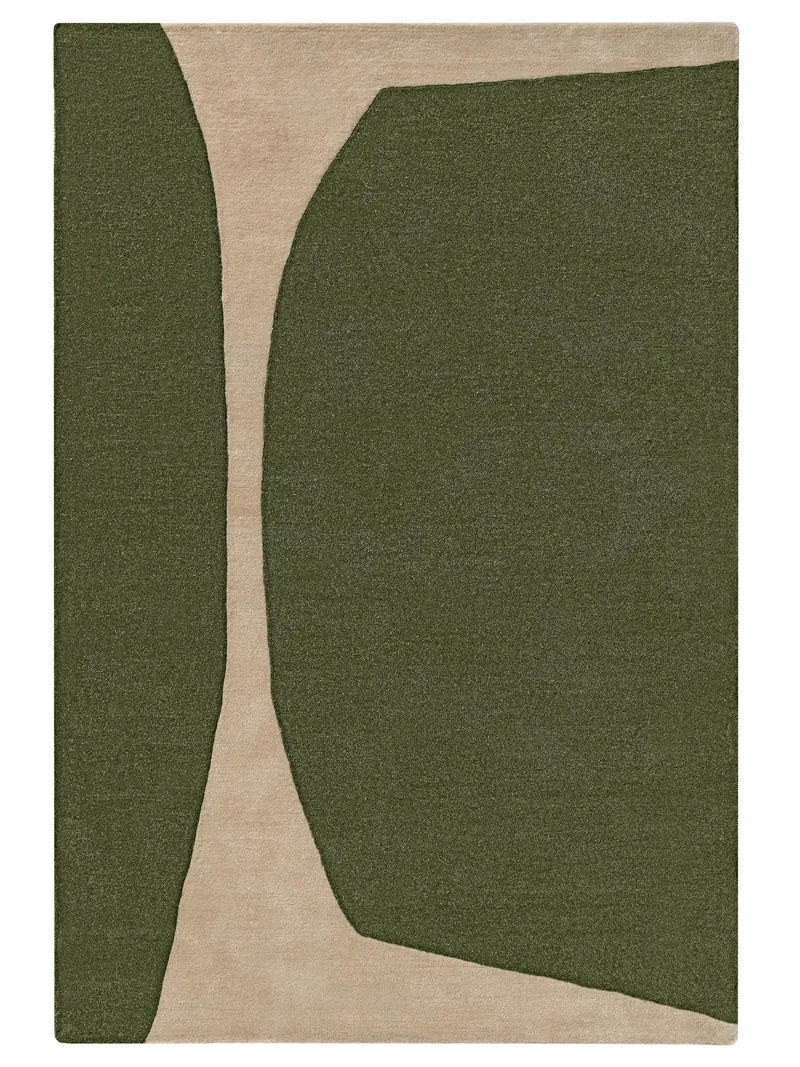 Tapis moderne vert 120x170 cm
