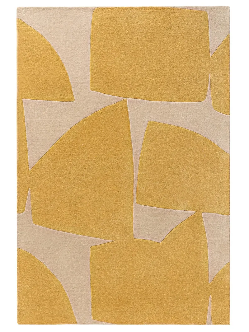 Tapis moderne jaune 200x300 cm