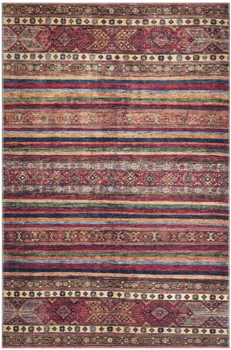 Tapis Oriental pour salon multicolore en coton KHOURJINE