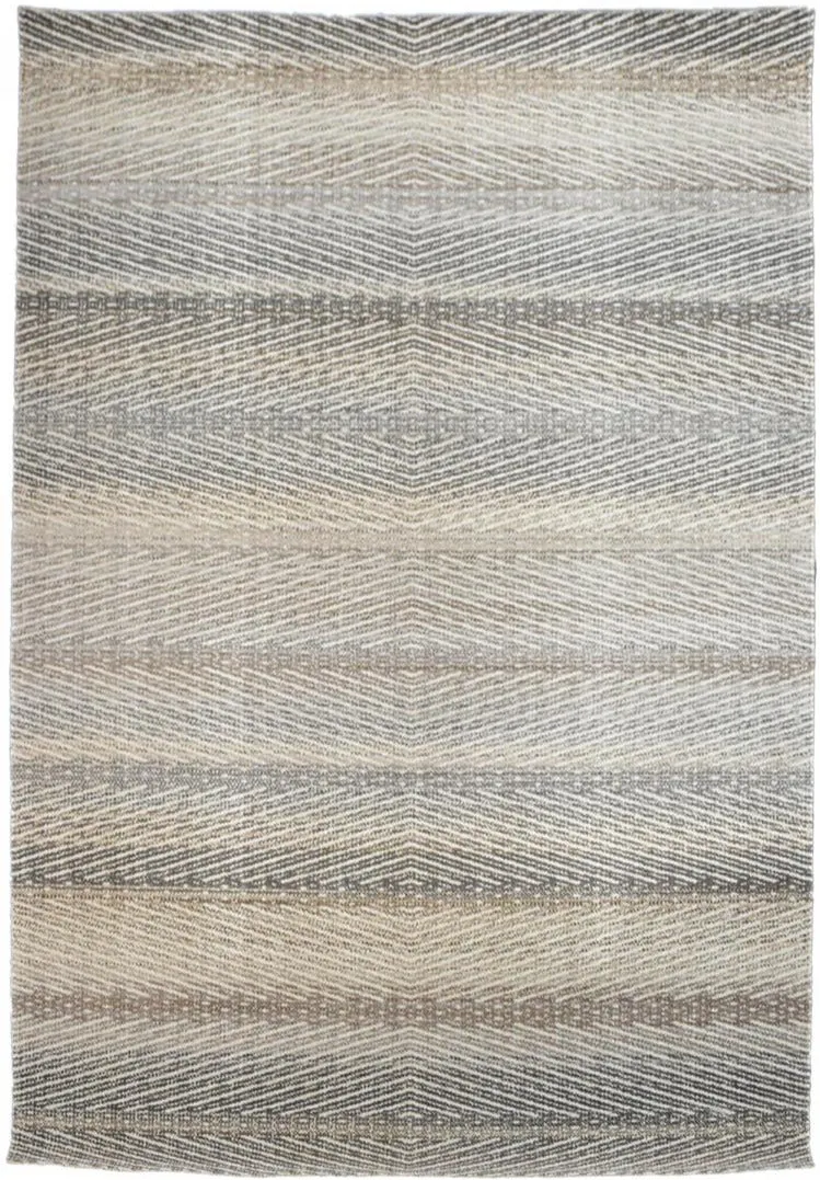Tapis extérieur intérieur gris kilim SEMA