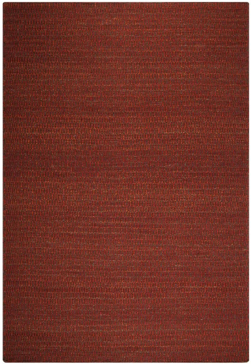 Tapis Kilim rouge en laine certifié Azo Free LOOK 609