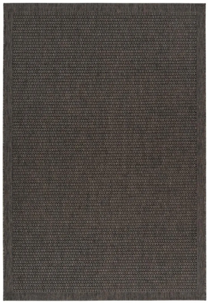 Tapis de salon Marron uni kilim SUNSAU
