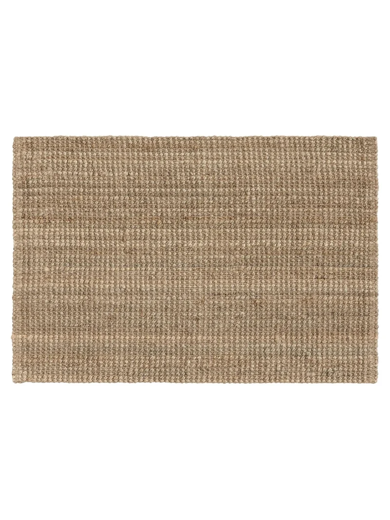 Paillasson scandinave marron naturel en jute 40x60 cm